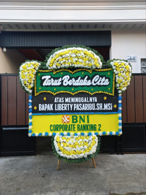 Papan Bunga Duka di 23 Ilir