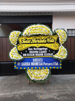 Papan Bunga Duka di 23 Ilir