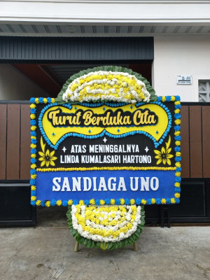 Papan Bunga Duka di 23 Ilir