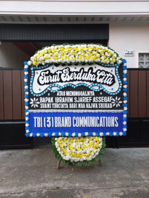 Papan Bunga Duka di 23 Ilir